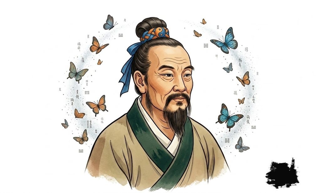 „Zhuangzi“ arba „Chuang Tzu“ (莊子, liet. Džuangzi)